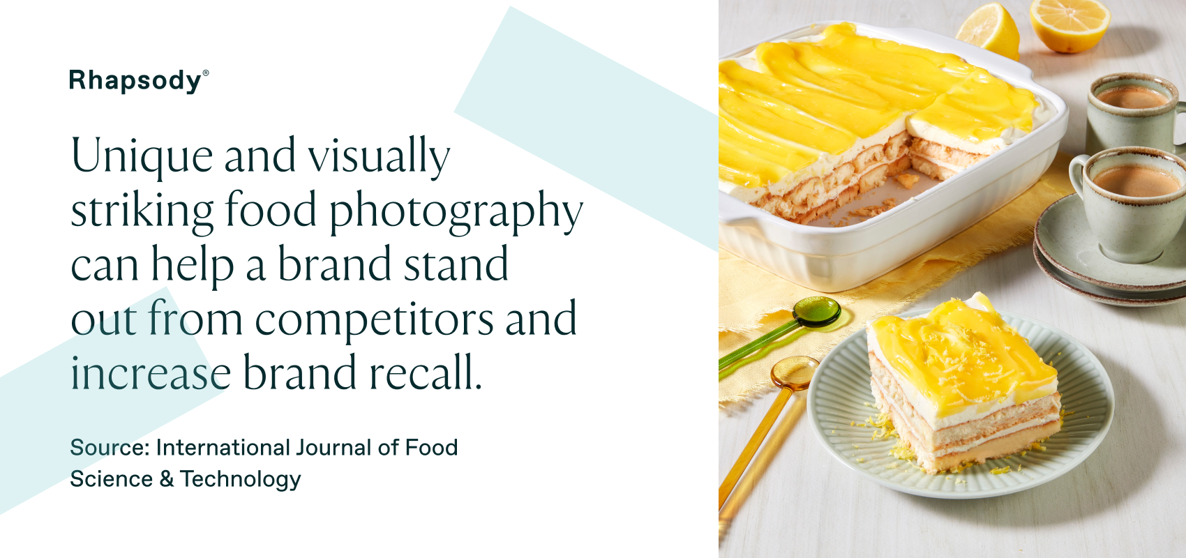 Food photography branding