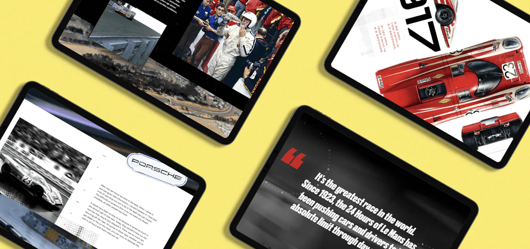 A Low-Code Example of a Digital Experience for Le Mans
