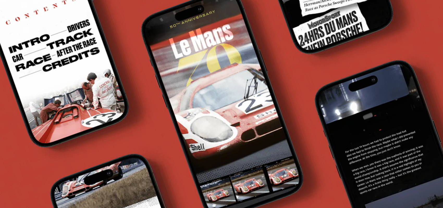 A Low-Code Example of a Digital Experience for Le Mans