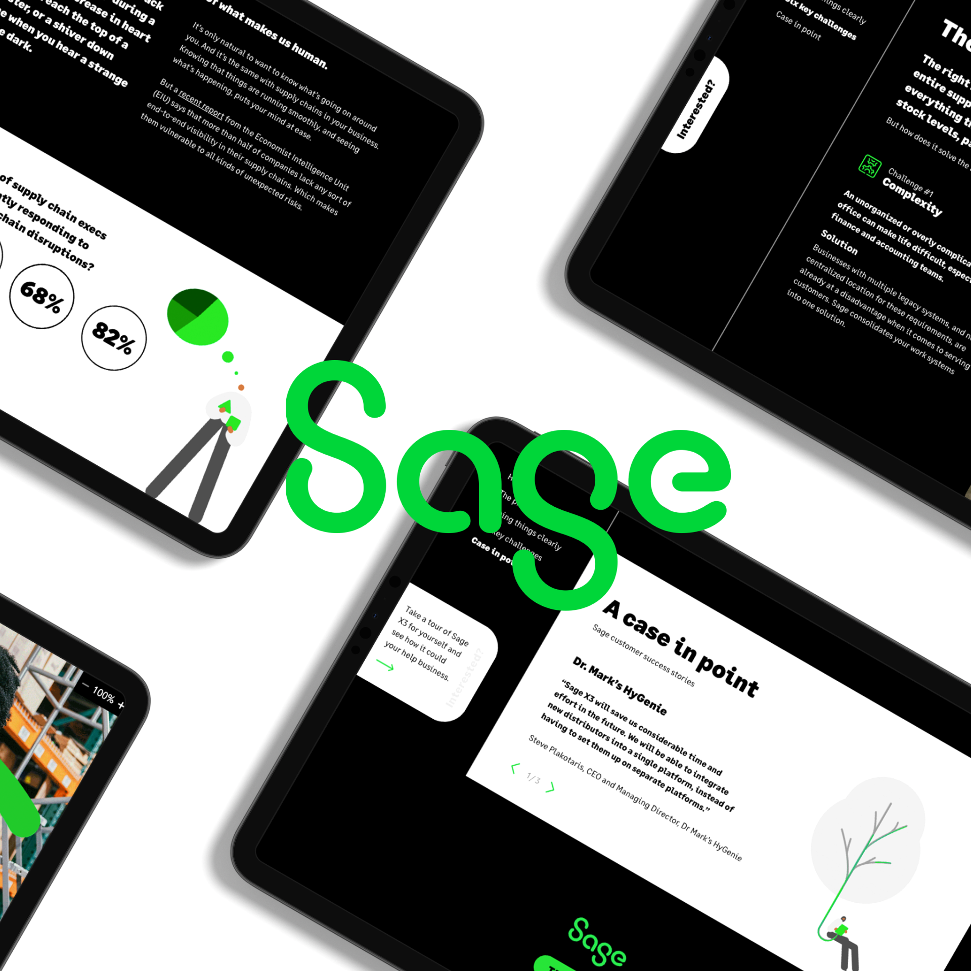 Sage Case Study - UX / UI design